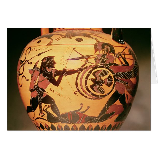 Heracles combattant Geryon (Devant horizontal)