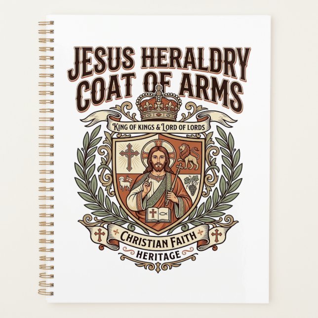 Héraldique de Jésus Blason Héraldique de Jésus Bla (Devant)