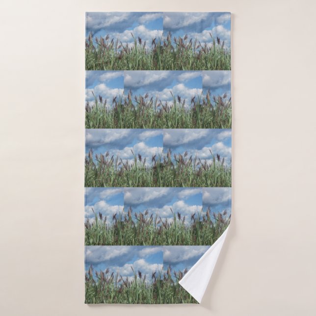 Herbe de marais (Serviette de bain)