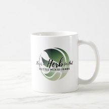 Herbe pour cette tasse à café
