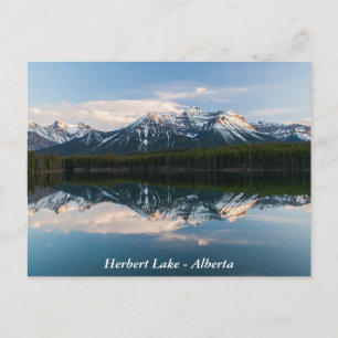Herbert Lake, Alberta, Canada carte postale