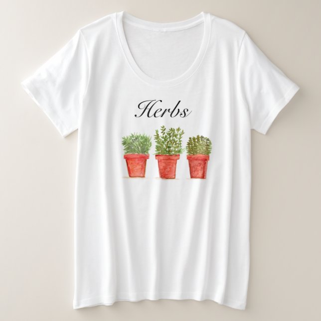 Herbes Rosemary Thyme Sage Vert Jardin rustique P (Design devant)