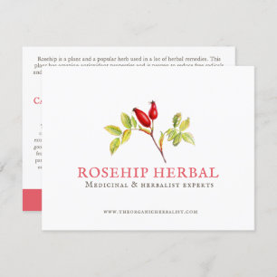 Herbiers de Rosehip médicine trois produits info