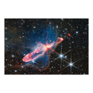 Herbig-Haro 46/47 (Image NIRCam) James Webb Photo
