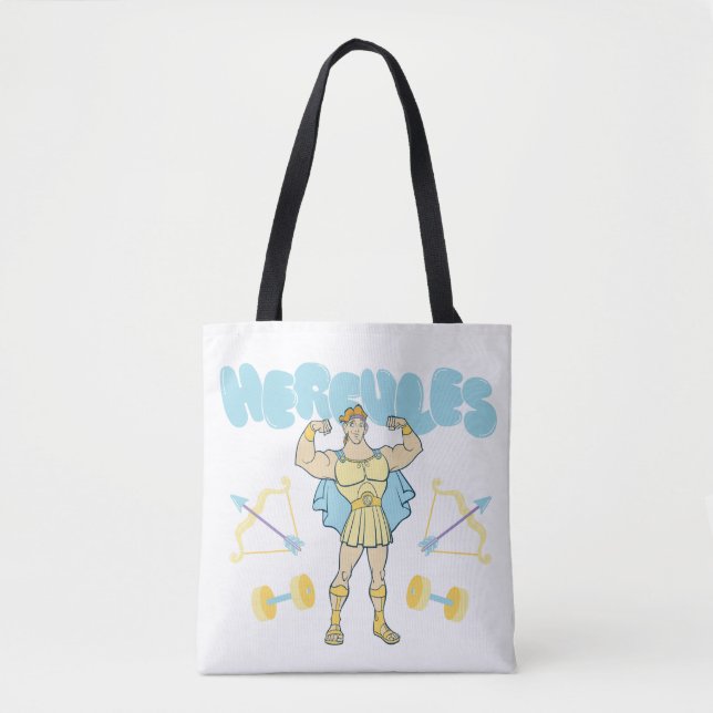 Hercules Arrows and Dumbbells Flex Tote Bag (Devant)