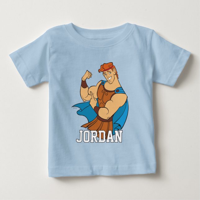 Hercules Bicep Flex Baby T-Shirt (Devant)