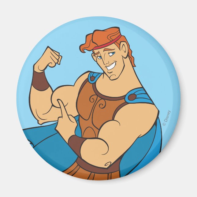 Hercules Bicep Flex Magnet (Devant)