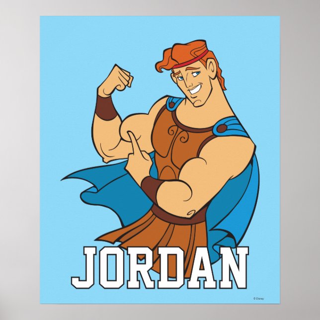 Hercules Bicep Flex Poster (Devant)