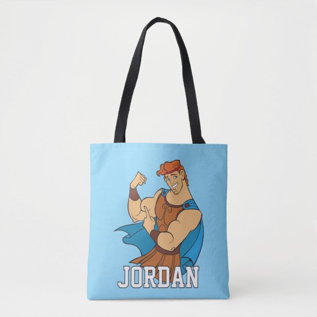 Hercules Bicep Flex Tote Bag (Devant)
