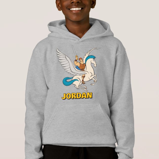 Hercules Riding Pegasus Hoodie (Devant)