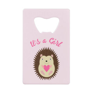 Hérisson Bébé Fille Rose Personnalisé