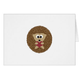 Hérisson Coeur accroché