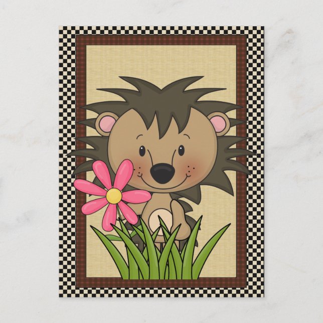 Hérisson de carte postale (Devant)