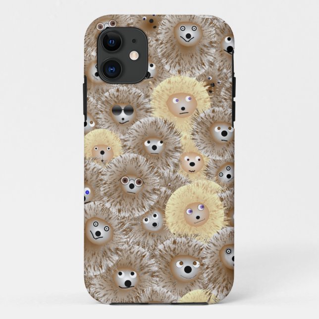 Hérisson iPhone SE + iPhone 5/5S, étui téléphoniqu (Dos)