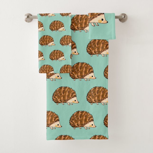 Hérisson Whimsical - animal boisé mignon (En situation)