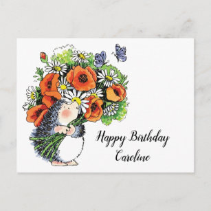 Cartes Herisson D Anniversaire Zazzle Fr