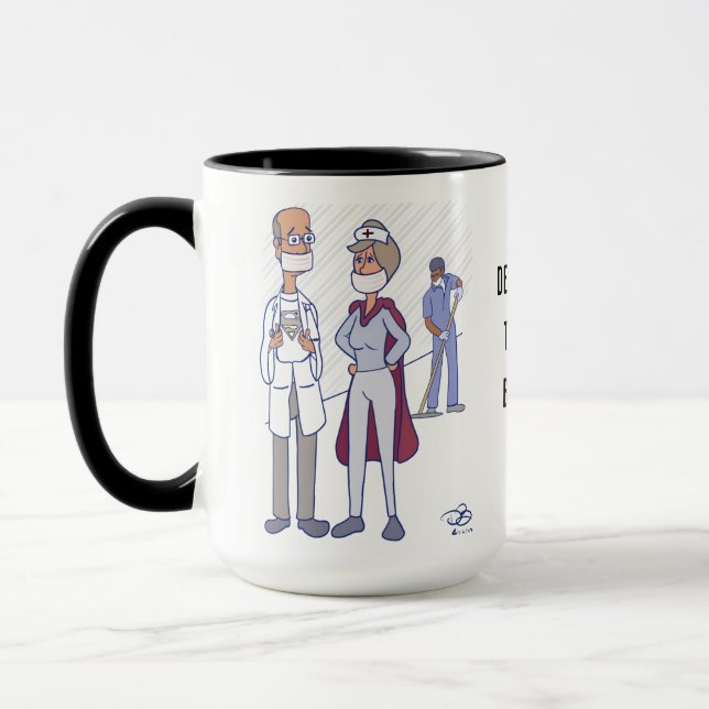 Hero Classic Grande Mug Combo (Gauche)