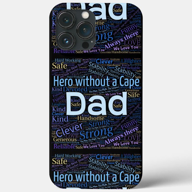 Hero Papa Coque personnalisé coque iphone-Mate (Verso)