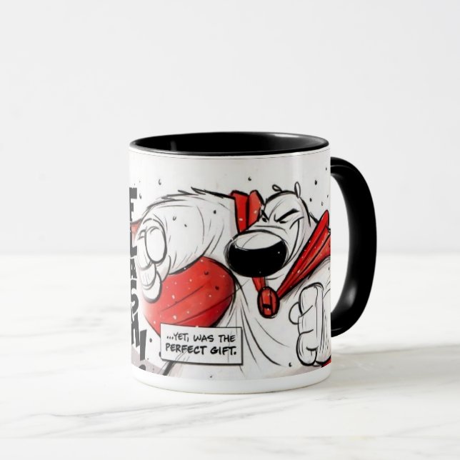 Herobear et l'enfant COMIC MUG (Devant droit)