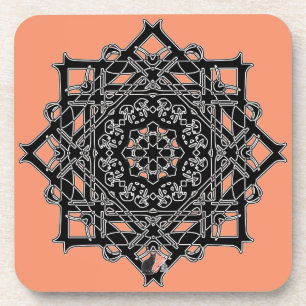 Héroïque Octa Glyph Dessous de verre Dusk