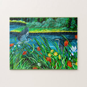 Heron bleu @Todd Lake Puzzle