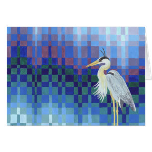 Héron de grand bleu