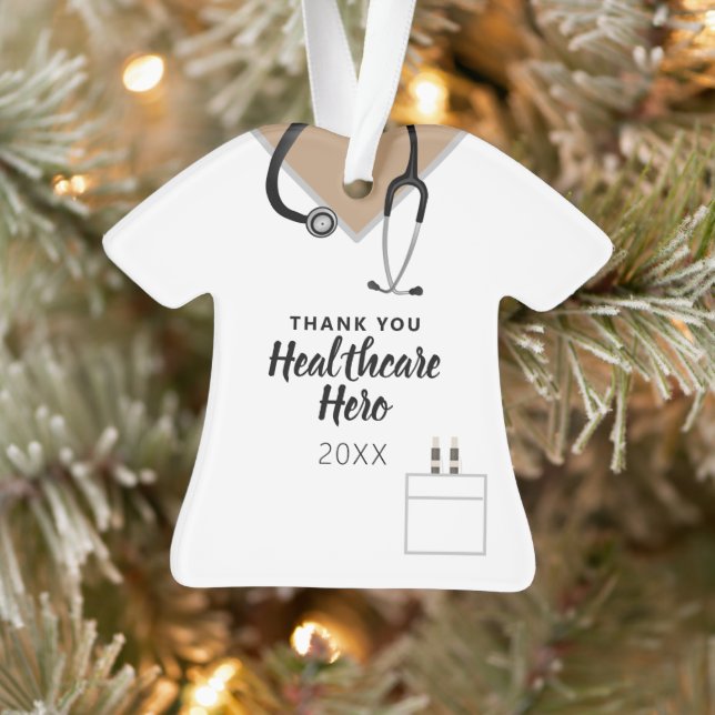 Héros de la santé Merci Covid Frontliners (Arbre)