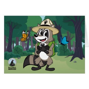 Héros de papillon de Rick   de garde forestière -