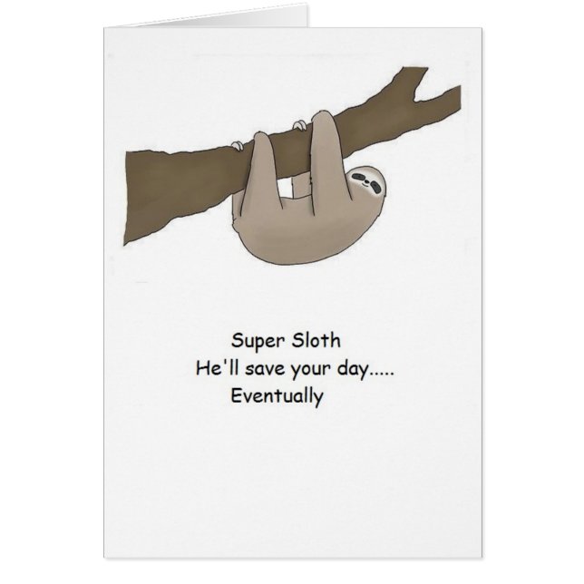 Héros superbe de paresse (Devant)