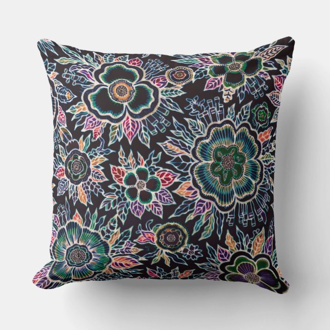 HESTIA : Lumière Éternelle - Coussin d'Art Maximal (Recto)