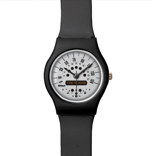 Heure de circuler en voiture la montre de Mini (Fermer)
