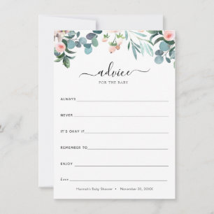 Heure de conseil pour le thé pour la carte bébé