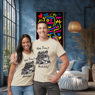 Heure de la sieste ? T-shirt Tigre - Absolument !
