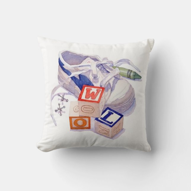 Heure de l'école 2 Coussin (Recto)
