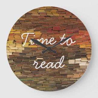 Heure de lecture des livres Horloge