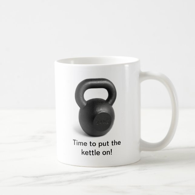 Heure de mettre la bouilloire sur la tasse (Droite)