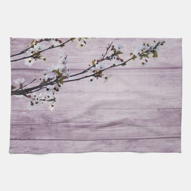 Heure de printemps de la serviette de thé (Horizontal)