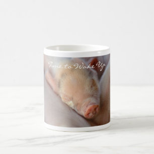 Heure de réveiller la tasse
