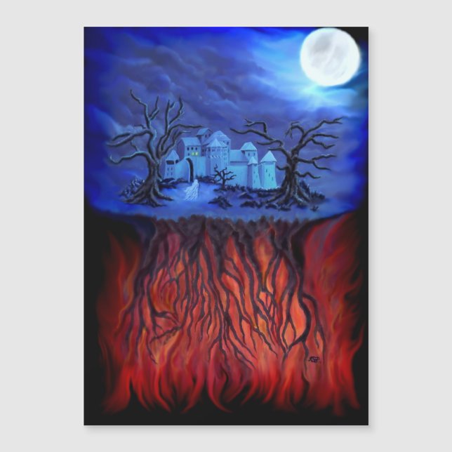 Heure de sorcellerie, entre le ciel et l'enfer (Devant)