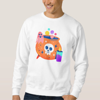 Heure de sorcière cosy : Sweatshirt d'Halloween