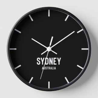 Heure de Sydney Heure Salle de presse Horloge mura