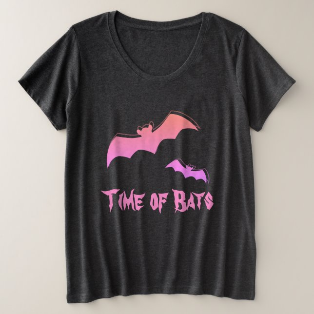 Heure des chauves-souris - Pink & Purple Abstrait  (Design devant)