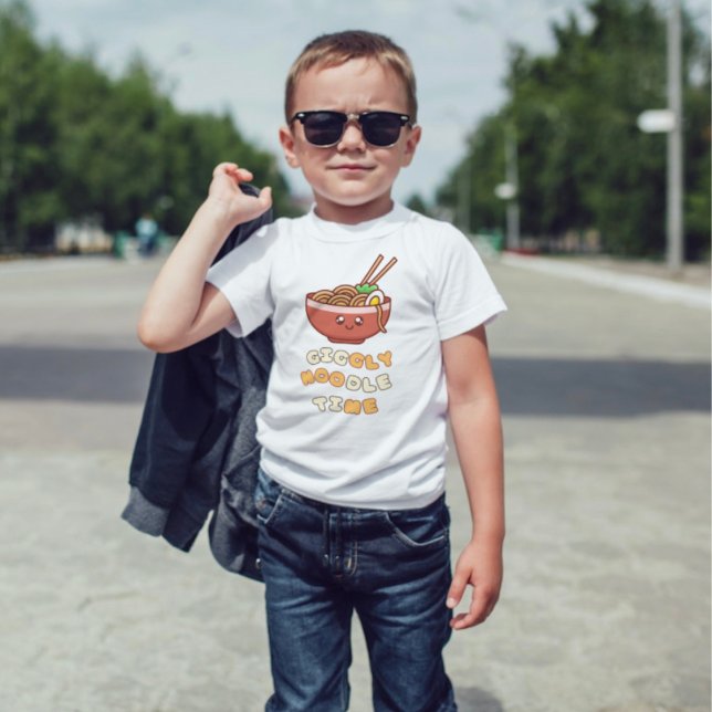 Heure des nouilles | T-shirt à nouilles mignonnes (Créateur téléchargé)
