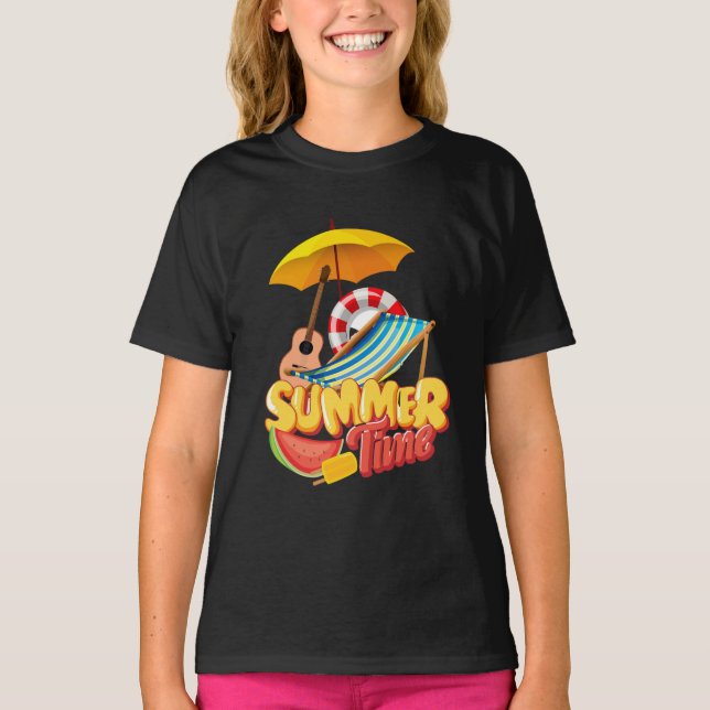 Heure d'été T-shirt (Devant)