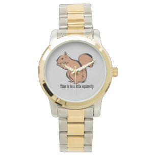 Heure d'être une petite montre de Squirrely