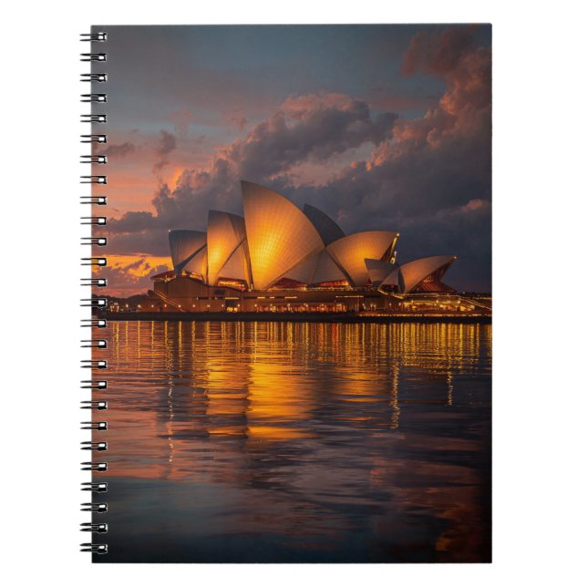 Heure d'or au Carnet de l'Opéra de Sydney (Devant)