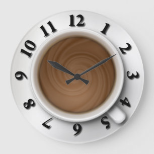 Heure du café Grande horloge