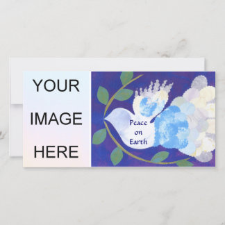 Heure pour le carte photo de paix