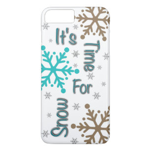 Heure Pour Le coque iphone De Neige