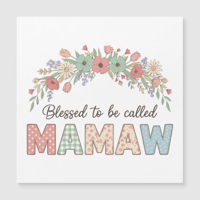 Heureuse d'être appelée Mamaw (Devant)